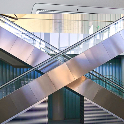 Escadas rolantes, seis - Shopping Vautier Premium
